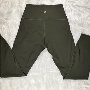 Lululemon Dark Green Leggings